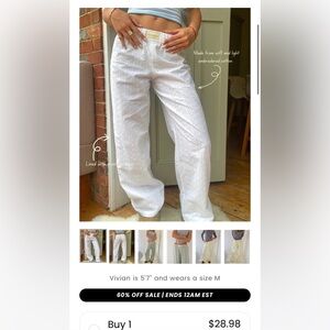 NOT AUTHENTIC Size small Studio Seven Lila lounge pants